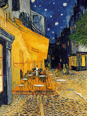 Vincent Van Gogh Cafe at Night affiche art 60x80cm | Yourdecoration.fr