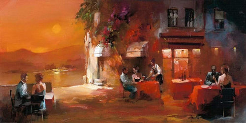 Willem Haenraets  Dinner for two I affiche art 100x50cm | Yourdecoration.fr