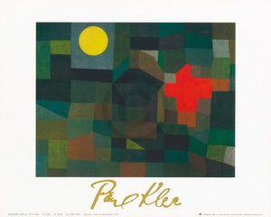 Paul Klee  Incendio la luna piena, 1933 affiche art 30x24cm | Yourdecoration.fr