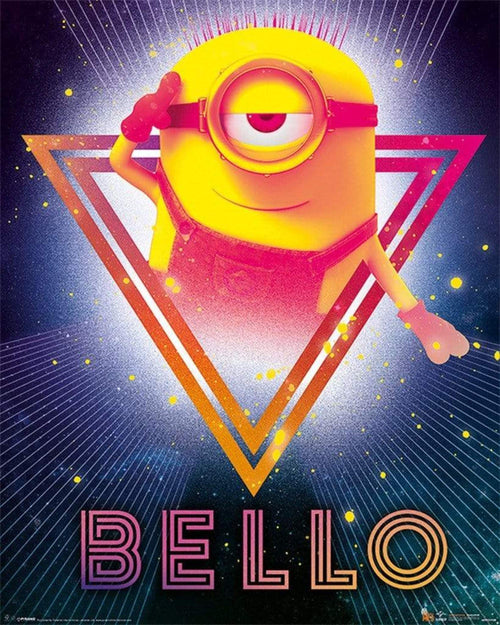 Pyramid Despicable Me 3 80s Bello Affiche 40x50cm | Yourdecoration.fr