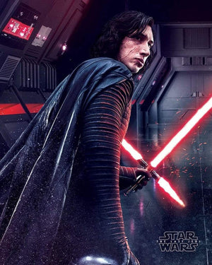 Pyramid Star Wars the Last Jedi Kylo Ren Rage Affiche 40x50cm | Yourdecoration.fr