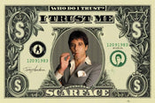 Pyramid Scarface Dollar Affiche 91,5x61cm | Yourdecoration.fr