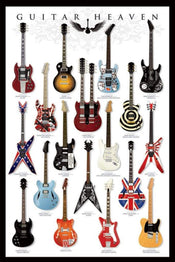 Pyramid Guitar Heaven Affiche 61x91,5cm | Yourdecoration.fr