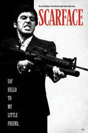 pyramid pp32598 scarface say hello to my little friend affiche poster 61x91 5cm | Yourdecoration.fr