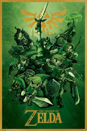 Pyramid The Legend of Zelda Link Affiche 61x91,5cm | Yourdecoration.fr