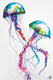 Pyramid Marc Allante Jellyfish Affiche 61x91,5cm | Yourdecoration.fr