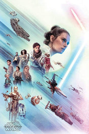 Pyramid Star Wars The Rise of Skywalker Rey Affiche 61x91,5cm | Yourdecoration.fr