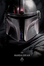 Pyramid Star Wars The Mandalorian Dark Affiche 61x91,5cm | Yourdecoration.fr