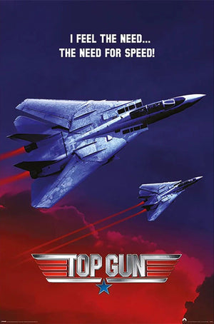 pyramid pp34631 top gun the need for speed affiche poster 61x91 5cm | Yourdecoration.fr