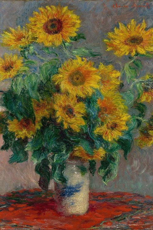 Pyramid Monet Bouquet of Sunflowers Affiche 61x91,5cm | Yourdecoration.fr