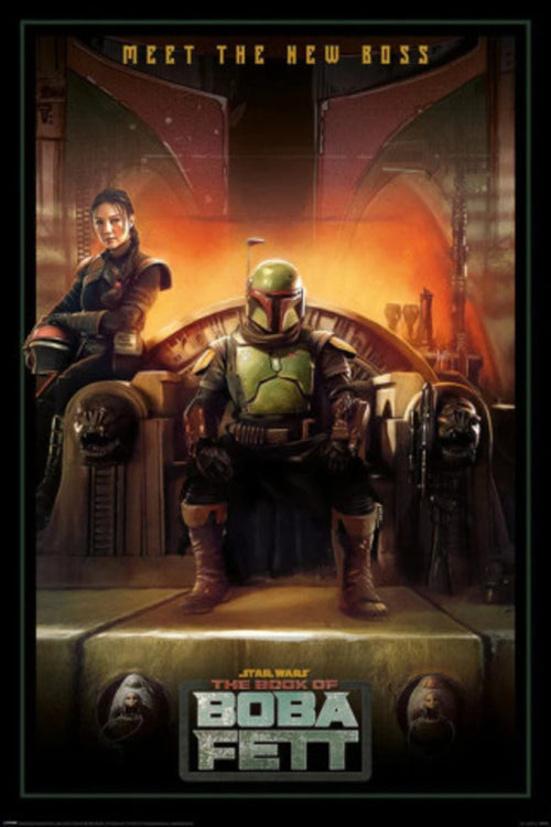 Pyramid PP34918 Star Wars The Book Of Boba Fett Meet The New Boss Affiche Art | Yourdecoration.fr