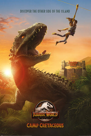 Pyramid Jurassic World Camp Cretaceous Teaser Affiche 61x91,5cm | Yourdecoration.fr