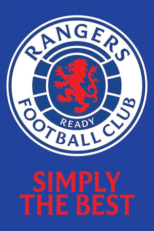 pyramid pp34963 rangers f c simply the best affiche poster 61x91 5cm | Yourdecoration.fr