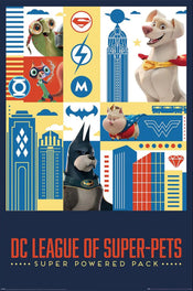 Pyramid Pp34975 Dc Super Pets Activate Affiche Poster 61x91,5cm | Yourdecoration.fr