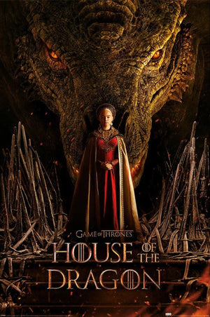 Pyramid Pp35204 House Of The Dragon Throne Affiche Poster 61X91,5cm | Yourdecoration.fr