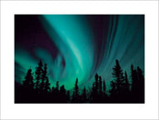 Pyramid Northern Lights affiche art 60x80cm | Yourdecoration.fr