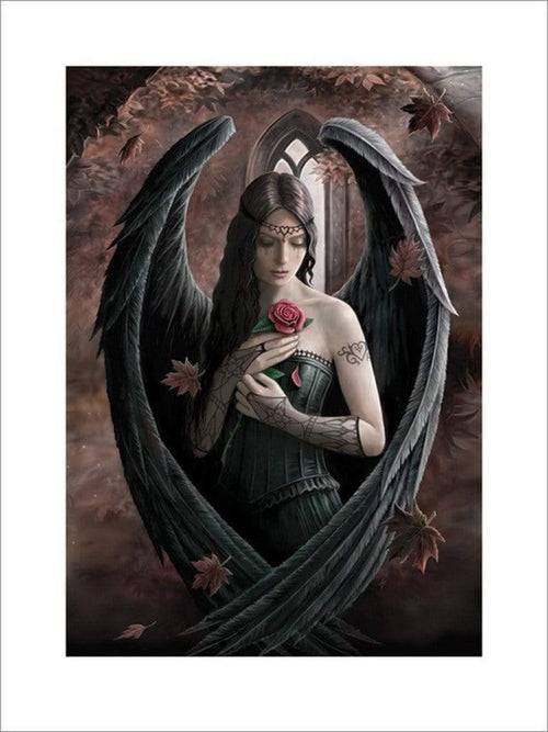 Pyramid Anne Stokes Angel Rose affiche art 60x80cm | Yourdecoration.fr