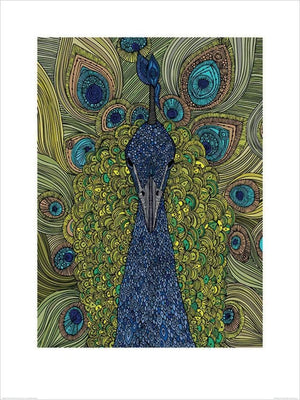 Pyramid Valentina Ramos The Peacock affiche art 60x80cm | Yourdecoration.fr