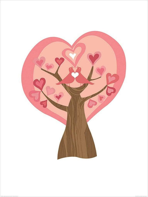 Pyramid Valentina Ramos Tree of Love affiche art 60x80cm | Yourdecoration.fr