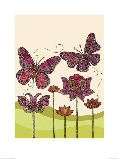 Pyramid Valentina Ramos Butterflies affiche art 60x80cm | Yourdecoration.fr