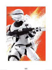 Pyramid Star Wars Episode VII Flametrooper Paint affiche art 60x80cm | Yourdecoration.fr