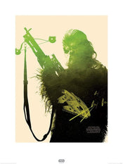 Pyramid Star Wars Episode VII Chewbacca Tri affiche art 60x80cm | Yourdecoration.fr