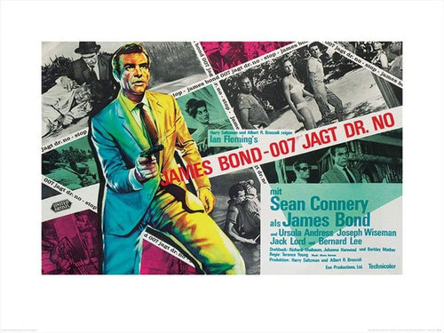 Pyramid James Bond Dr No Montage affiche art 60x80cm | Yourdecoration.fr