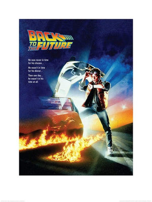 Pyramid Back to The Future One Sheet affiche art 60x80cm | Yourdecoration.fr