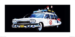 Pyramid Ghostbusters Car affiche art 50x100cm | Yourdecoration.fr