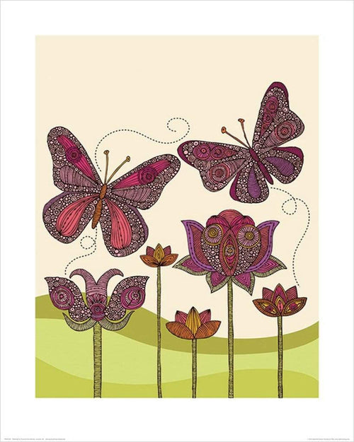 Pyramid Valentina Ramos Butterflies affiche art 40x50cm | Yourdecoration.fr