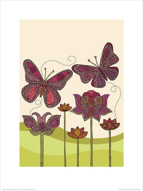 Pyramid Valentina Ramos Butterflies affiche art 30x40cm | Yourdecoration.fr