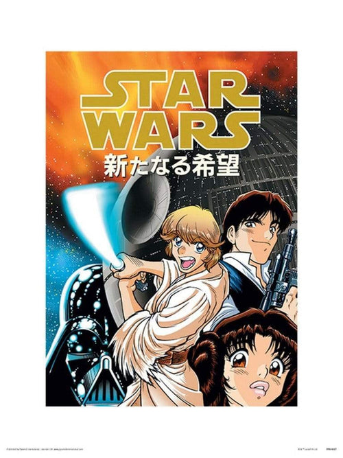 Pyramid Star Wars Anime Assault affiche art 30x40cm | Yourdecoration.fr