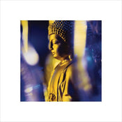 Pyramid Blue Buddha affiche art 40x40cm | Yourdecoration.fr