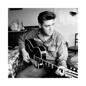 Pyramid Elvis Presley US Army affiche art 40x40cm | Yourdecoration.fr