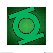 Pyramid DC Comics Green Lantern Symbol affiche art 40x40cm | Yourdecoration.fr