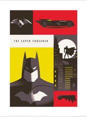 Pyramid Ppr54292 Warner Bros The Caped Crusader Kunstdruk 30X40cm | Yourdecoration.fr