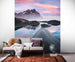 Komar Glowing Vestrahorn Papier Peint Intissé 200x250cm 2 bandes ambiance | Yourdecoration.fr