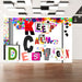 Papier Peint - Keep Calm and Design - Intissé