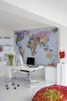 Komar World Map Papier Peint 270x188cm | Yourdecoration.fr