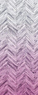 Komar Herringbone Pink Papier Peint Intissé 100x250cm 1 bande | Yourdecoration.fr