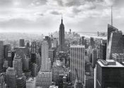 Komar NYC Black and White Papier Peint 368x254cm | Yourdecoration.fr