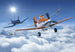 Komar Planes Above the Clouds Papier Peint 368x254cm | Yourdecoration.fr