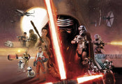 Komar Star Wars EP7 Collage Papier Peint 368x254cm | Yourdecoration.fr