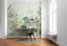 Komar Hortus Intisse Papier Peint 250x250cm 5 bandes interieur | Yourdecoration.fr