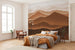 Komar Macchiato Mountains Intisse Papier Peint 300x250cm 6 bandes interieur | Yourdecoration.fr