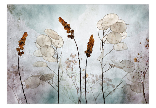 Papier Peint - Lunaria in the Meadow - Intissé