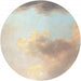 Komar Relic Clouds Papier Peint 125x125cm Rond | Yourdecoration.fr