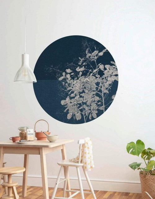 Komar Branch Papier Peint 125x125cm Rond ambiance | Yourdecoration.fr