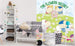 Dimex Baby Bees Papier Peint 225x250cm 3 bandes ambiance | Yourdecoration.fr