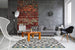 Dimex Brick Wall Papier Peint 150x250cm 2 bandes ambiance | Yourdecoration.fr